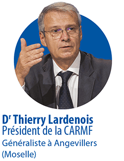 Portait du docteur Thierry Lardenois, président de la CARMF, généraliste à Angevillers