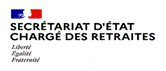Logo secrétariat d'État chargé des retraites